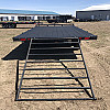 Black 2026 Rainbow Trailers 16' Express Deck Above