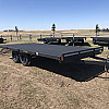 Black 2026 Rainbow Trailers 16' Express Deck Above