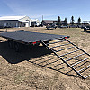 Black 2026 Rainbow Trailers 16' Express Deck Above