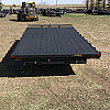 Black 2026 Rainbow Trailers 18' Deck Above
