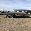 Black 2026 Rainbow Trailers 18' Deck Above