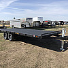 Black 2027 Rainbow Trailers 20' Deck Above