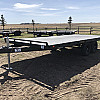 Black 2026 Rainbow Trailers 20' Deck Above