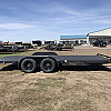 Black 2026 Rainbow Trailers 18' Express Car & Equipment Trailer