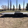 Black 2026 Rainbow Trailers 18' Express Car & Equipment Trailer