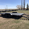 Black 2026 Rainbow Trailers 18' Express Car & Equipment Trailer