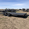 Black 2026 Rainbow Trailers 18' Express Car & Equipment Trailer