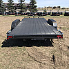 Black 2026 Rainbow Trailers 18' Express Car & Equipment Trailer