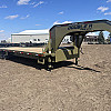 Ranger Green 2027 Double A 30' Pro Gooseneck Flatdeck Trailer