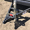 Black 2026 Rainbow Trailers 20' Car & Equipment Trailer