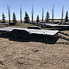 Black 2026 Rainbow Trailers 20' Car & Equipment Trailer