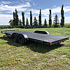 Black 2026 Rainbow Trailers 20' Excursion Car & Equipment Trailer