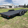 Black 2026 Rainbow Trailers 20' Excursion Car & Equipment Trailer