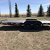 Black 2026 Rainbow Trailers 18' HD Equipment Trailer