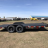 Black 2026 Rainbow Trailers 18' HD Equipment Trailer
