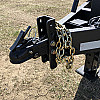 Black 2026 Rainbow Trailers 18' HD Equipment Trailer - Slide Out Ramps