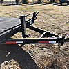 Black 2026 Rainbow Trailers 22' Excursion Partial Tilt Trailer