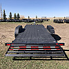 Black 2026 Rainbow Trailers 22' Excursion Partial Tilt Trailer