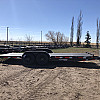 Black 2026 Rainbow Trailers 22' Excursion Partial Tilt Trailer