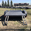 Black 2027 Rainbow Trailers 12' Rainbow Express Car & Equipment