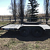 Black 2027 Rainbow Trailers 12' Rainbow Express Car & Equipment