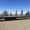 Charcoal 2026 Double A 32' Pro Gooseneck Flatdeck Trailer