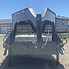 Charcoal 2026 Double A 32' Pro Gooseneck Flatdeck Trailer