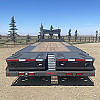 Charcoal 2026 Double A 32' Pro Gooseneck Flatdeck Trailer