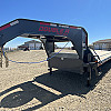 Charcoal 2026 Double A 32' Pro Gooseneck Flatdeck Trailer