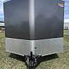 Charcoal 2026 Prairie Road 8'.5x16' Cargo Trailer Charcoal Ramp Door - V Nose  -