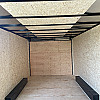 Charcoal 2026 Prairie Road 8'.5x16' Cargo Trailer Charcoal Ramp Door - V Nose  -