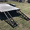 Black 2026 Rainbow Trailers 16' Car & Equipment Trailer