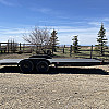Black 2026 Rainbow Trailers 20' Express Car & Equipment Trailer