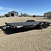Black 2026 Rainbow Trailers 20' Express Car & Equipment Trailer