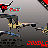 Charcoal 2027 Double A 32' Pro Gooseneck Flatdeck Trailer