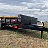 Black 2026 Double A 16' Pro Dump Trailer