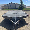 Black 2026 Rainbow Trailers 14' Express 2 Place Sled