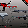 Black 2026 Rainbow Trailers 14' Express 2 Place Sled