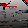 Black 2026 Rainbow Trailers 20' Express Car & Equipment Trailer