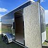 Black 2026 Prairie Road 7'x14' Sport Cargo Trailer Tandem Black Ramp