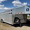 2027 Duralite 7.5 x25' Trail Drive (90") Aluminum Stock Trailer