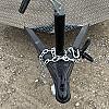 Charcoal 2026 Prairie Road 6'x12' Cargo Trailer Single Axle Ramp - V Nose  -