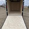 Charcoal 2026 Prairie Road 6'x12' Cargo Trailer Single Axle Ramp - V Nose  -