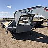 Charcoal 2027 Double A 30' Pro Gooseneck Flatdeck Trailer