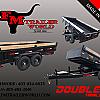 Black 2027 Double A 14' Pro Dump Trailer