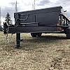 Black 2027 Double A 14' Pro Dump Trailer