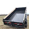 Black 2027 Double A 14' Pro Dump Trailer