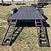 Black 2026 Rainbow Trailers 18' Car & Equipment Trailer