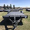 Black 2026 Rainbow Trailers 18' Car & Equipment Trailer