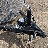 Charcoal 2026 Prairie Road 7'x14' Cargo Sport Trailer Tandem Charcol Ramp Door - V Nose  -